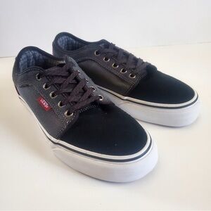 Vans Men'spro Skate Chukka Low Shoes, Black/Dark Grey/Burgundy Size 7 ultracush